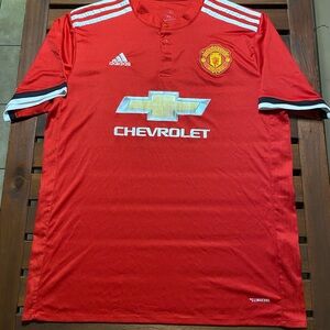 Adidas Manchester United 2017-18 Home Soccer Jersey